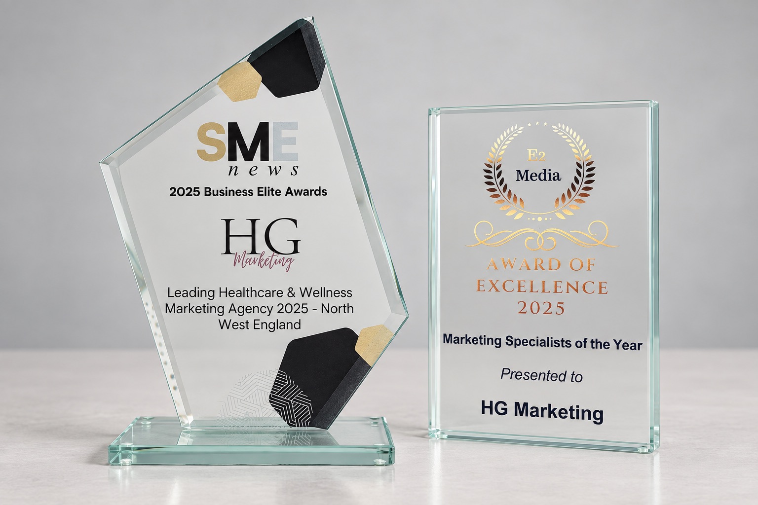 HG Marketing's 2025 healthcare and wellness marketing awards