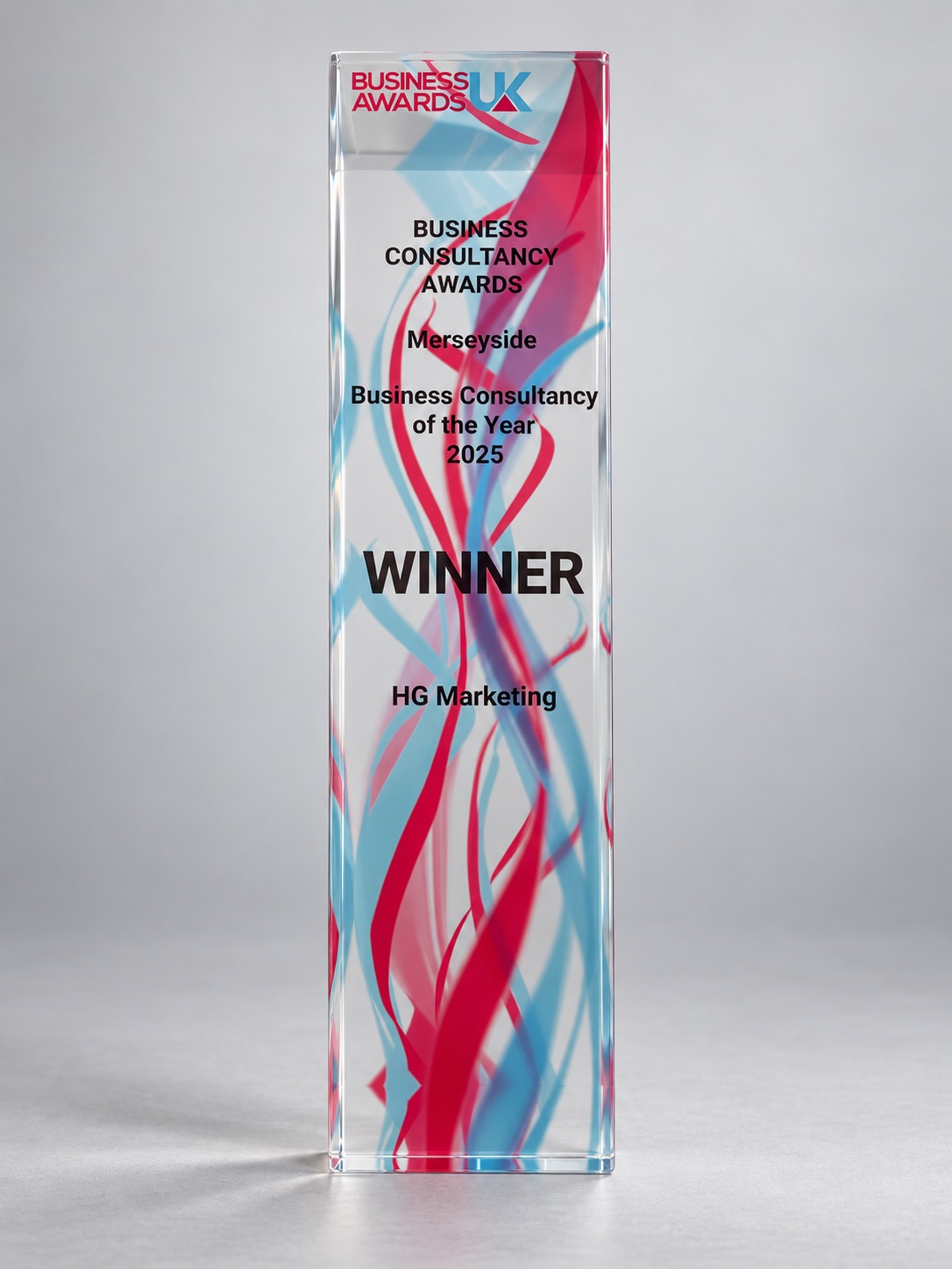Business Awards UK Merseyside Business Consultancy of the Year 2025 winner award